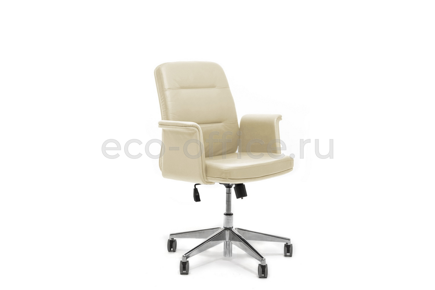 Кресло руководителя Profoffice KARL B Бежевая кожа купить в Казани