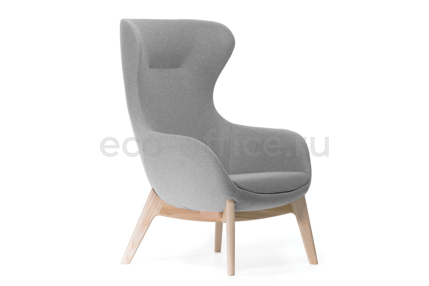 Офисное кресло Profoffice ELEGANCE WOOD Серый войлок купить в Казани