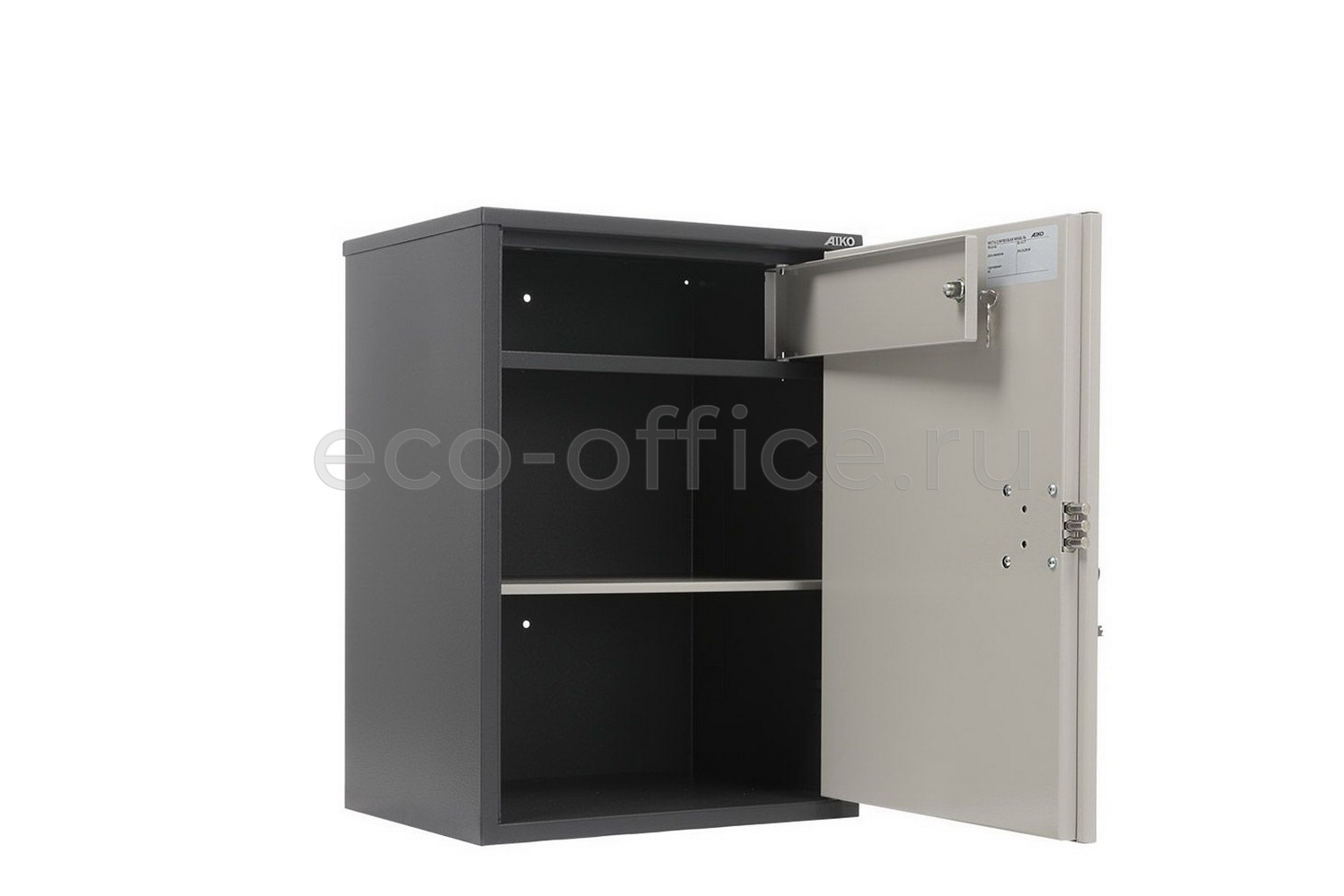 Шкаф бухгалтерский AIKO SL-65T Графит (RAL 7024) / Светло-серый (RAL 7038)  стоимость