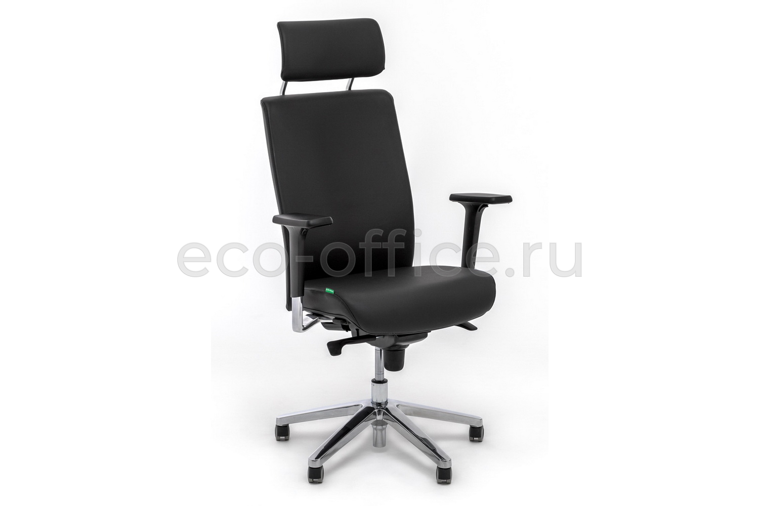 Кресло руководителя Profoffice RONAN S Чёрная кожа купить в Казани