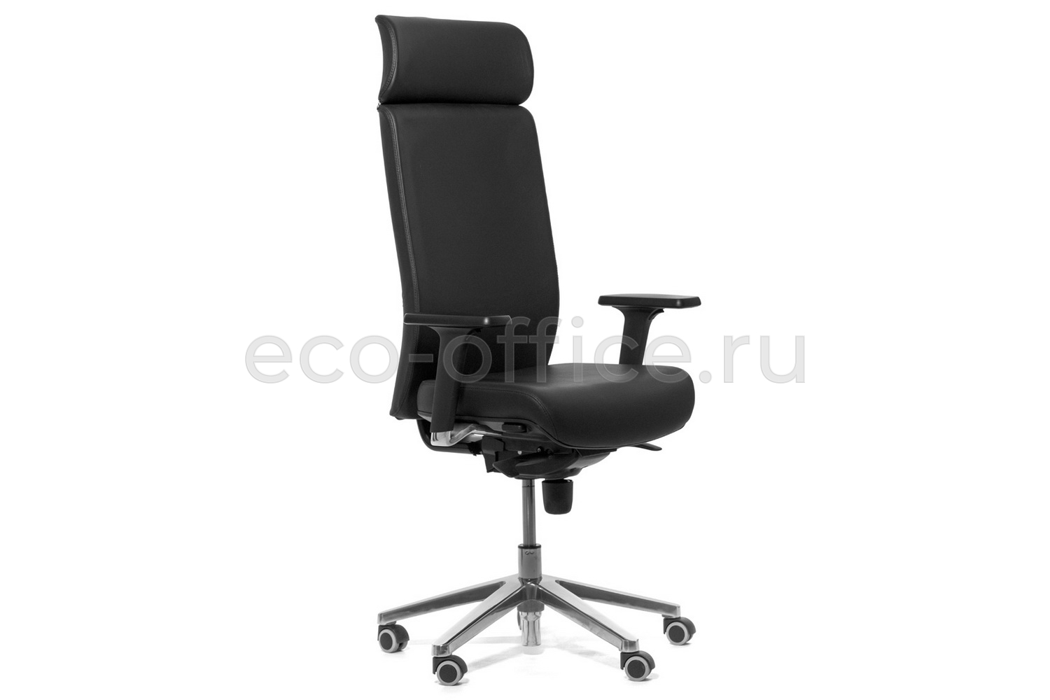 Кресло руководителя Profoffice RONAN W Чёрная кожа купить в Казани