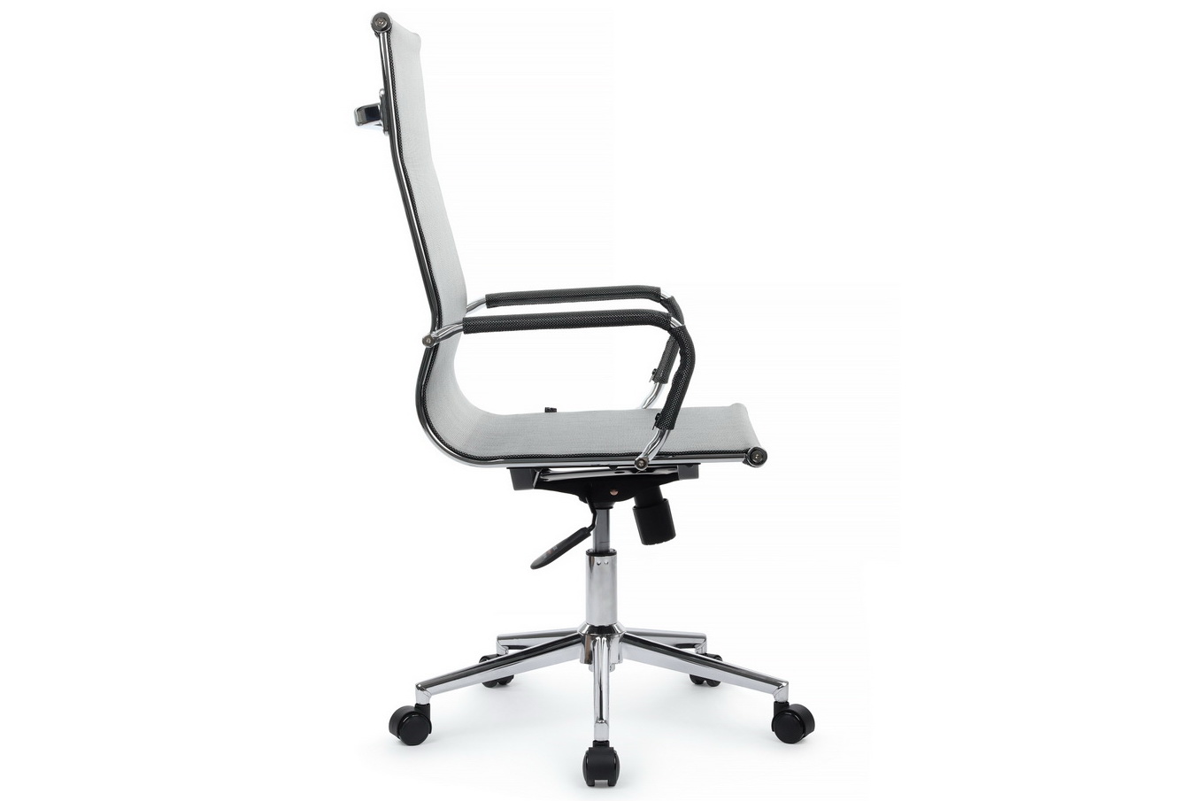 кресло руководителя rv chair hugo 6001-1se серебристо-серая сетка фото