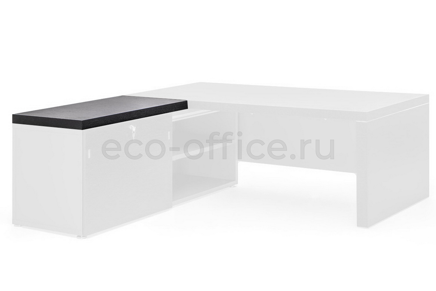 Топ опорной тумбы TITANO PTITP11060008C5 Черное Дерево купить в Казани