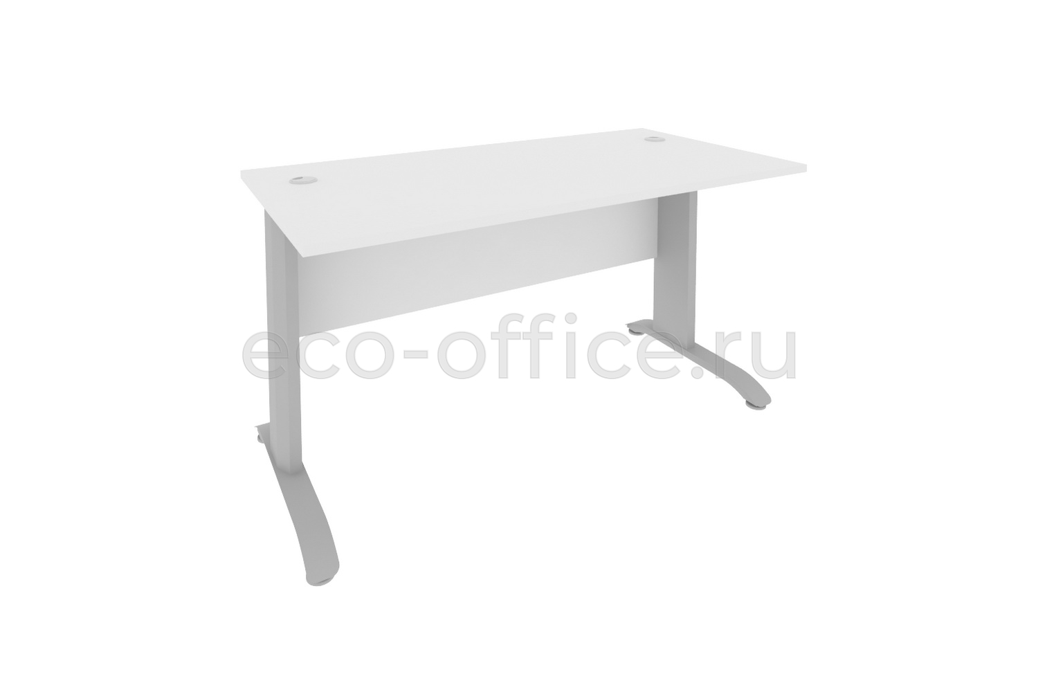 Стол письменный RIVA Metal ПЛ.СП-3 Белый купить в Казани