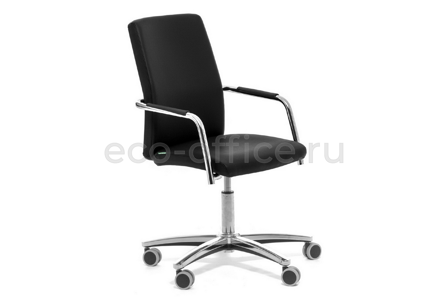 Кресло офисное Profoffice WELL SEAT Чёрная экокожа купить в Казани