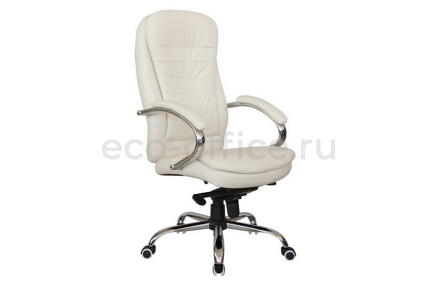 Кресло руководителя RV Chair FAIT 9024 Бежевая экокожа купить в Казани