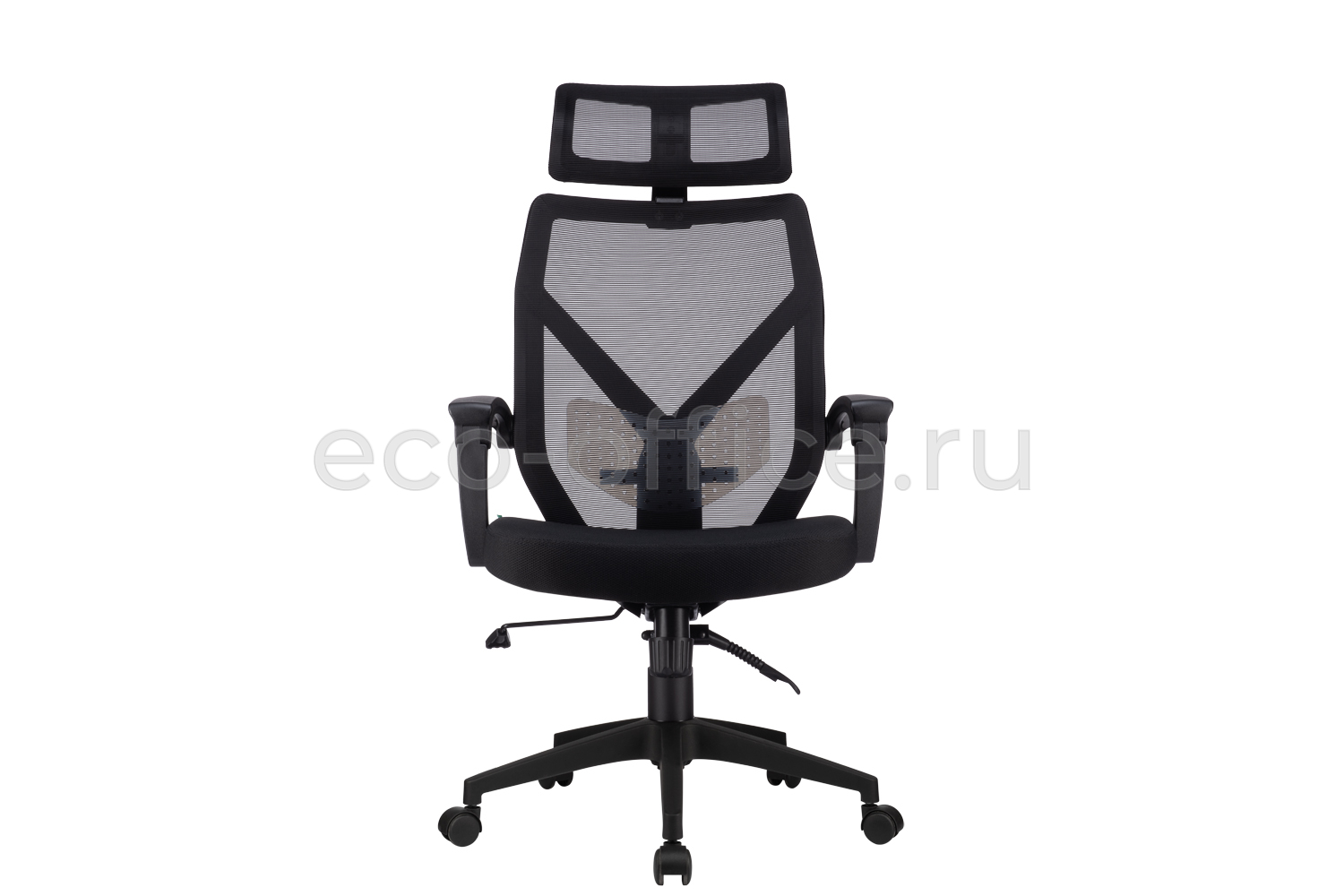 Кресло RV Chair OLIVER W-203 AC Чёрный пластик / Чёрная ткань стоимость