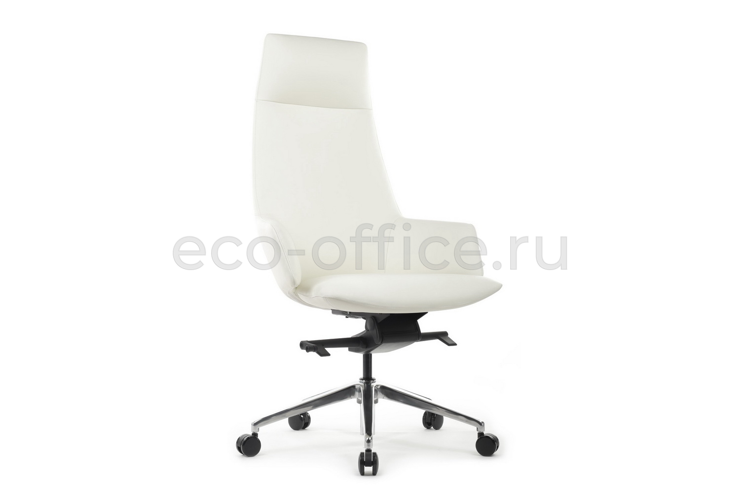 Кресло руководителя RV Design SPELL A1719 Белая кожа купить в Казани