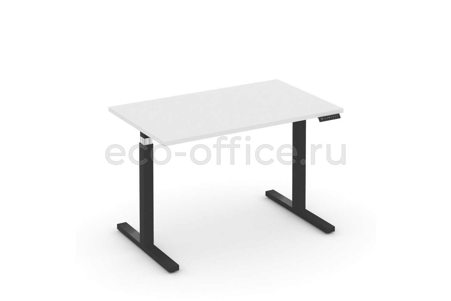 Стол электроподъёмный MOVE UP MV.SE-2.7 Белый бриллиант / Чёрный металл купить в Казани