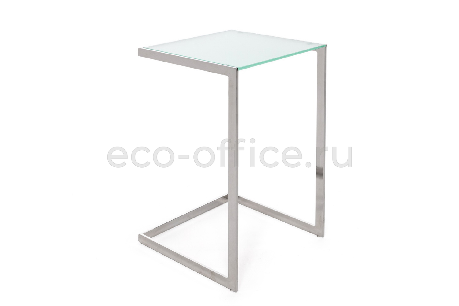 Стол кофейный TOWER polish base matt glass Матовое стекло купить в Казани