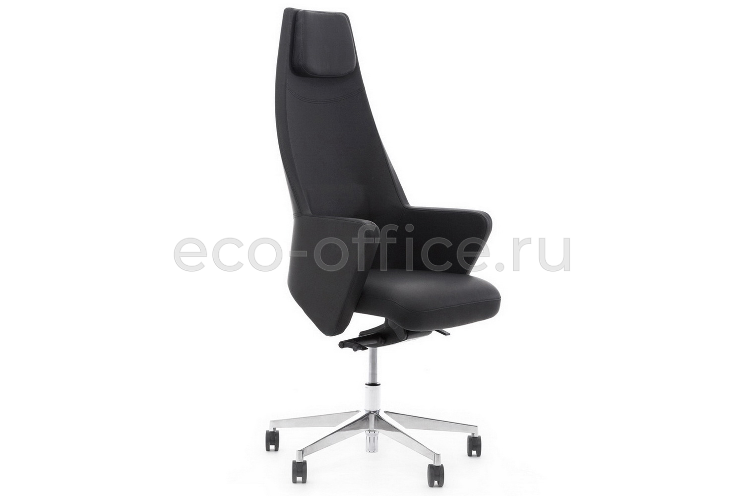 Кресло руководителя Profoffice GRACE A Чёрная кожа купить в Казани
