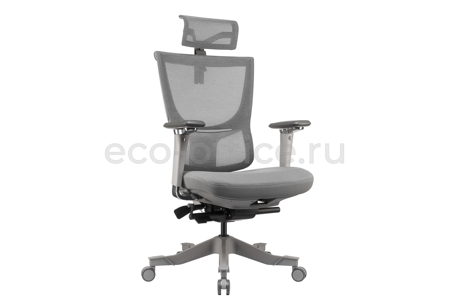 Кресло эргономичное ECO-CHAIR S8 Ergo Grey Серый купить в Казани