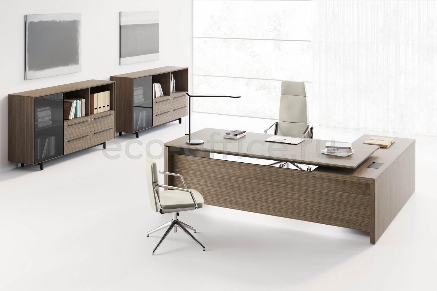 Кабинет руководителя E.O.S. Modern Walnut (Cod.13) купить в Казани