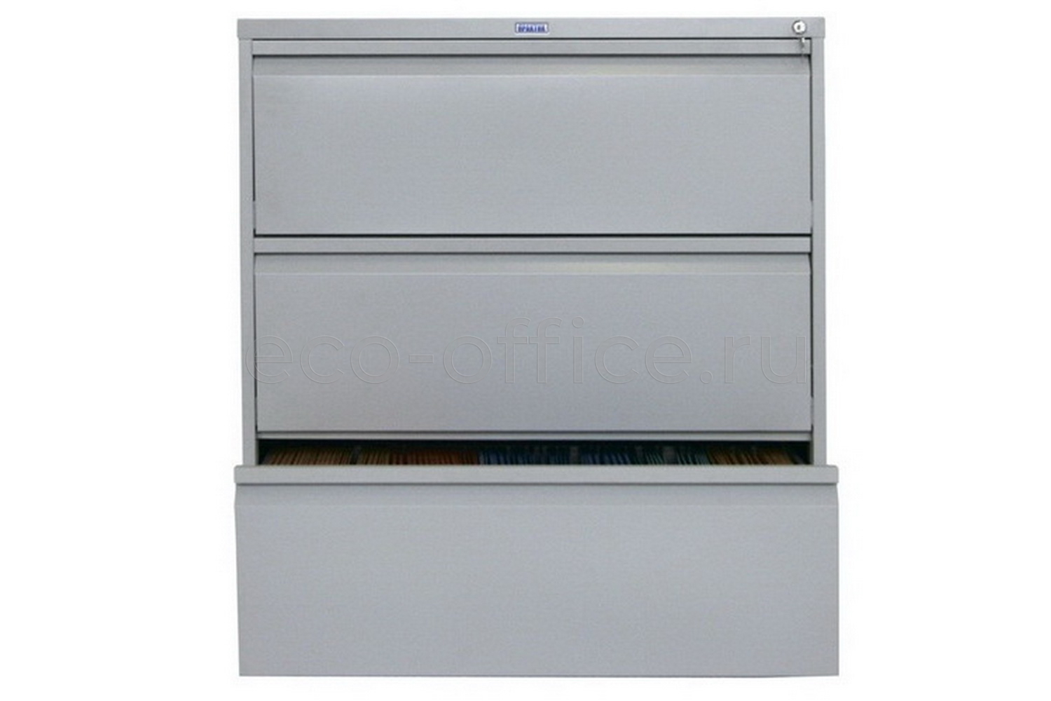 Шкаф картотека ПРАКТИК AMF 1091/3 Серый RAL 7038  стоимость