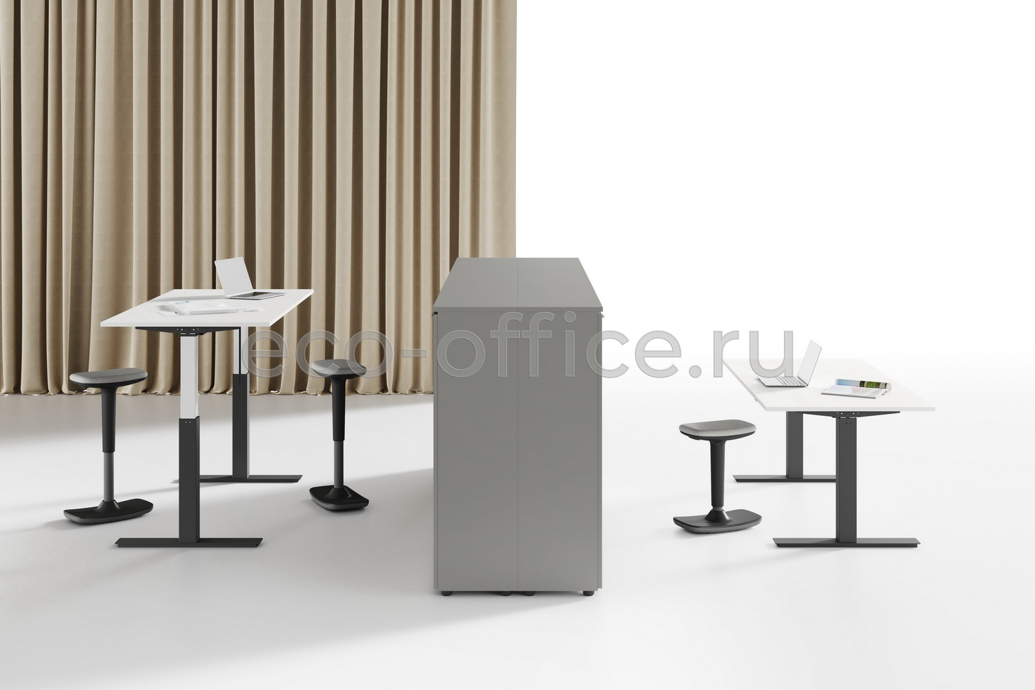 Мебель для зон коммуникаций SEGUO White / Black  стоимость