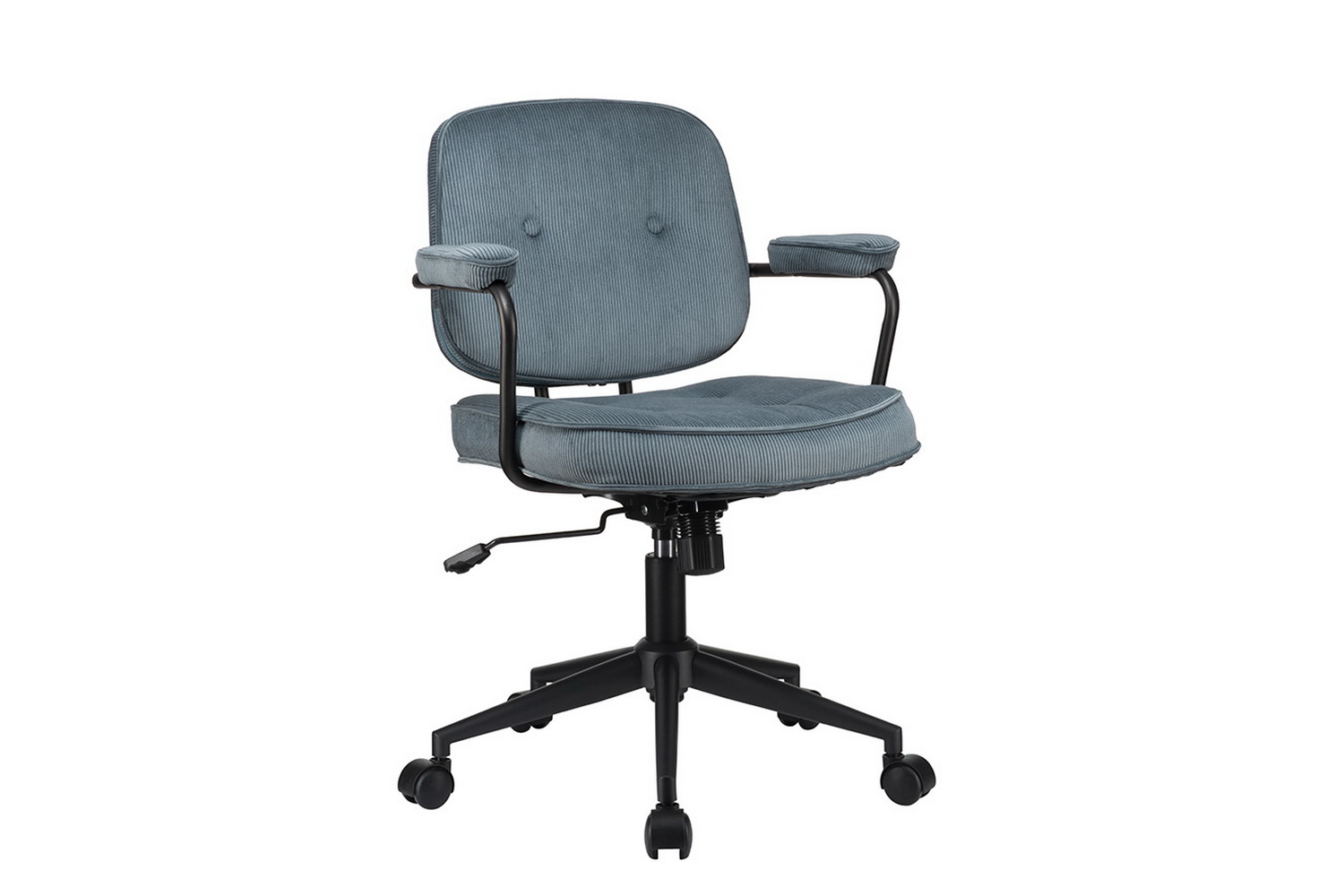 Кресло ECO-CHAIR CHESTER W-221T Синий велюр  стоимость