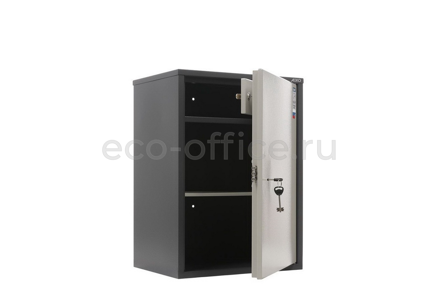 Шкаф бухгалтерский AIKO SL-65T Графит (RAL 7024) / Светло-серый (RAL 7038)  стоимость