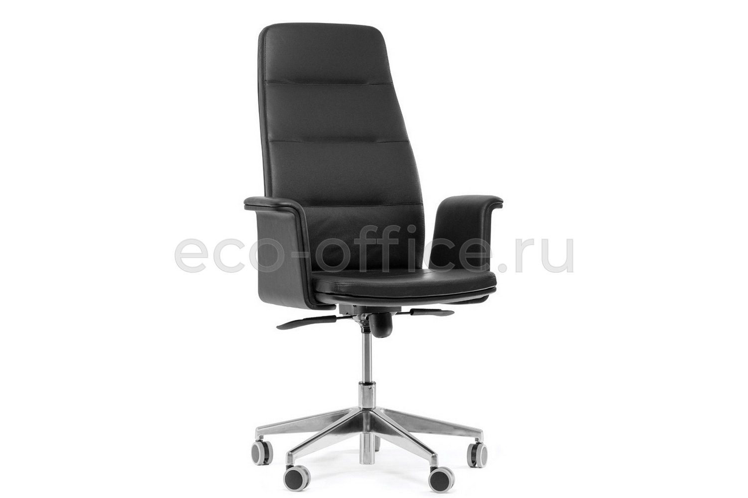 Кресло руководителя Profoffice KARL A Чёрная кожа купить в Казани