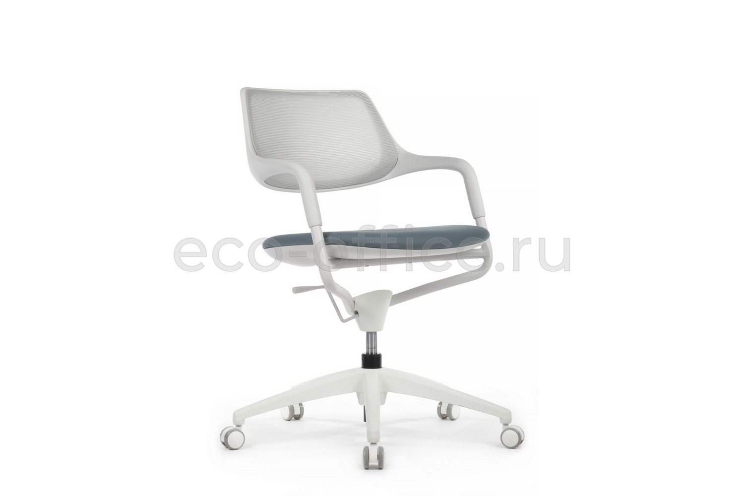 Кресло RV Design SCROLL HY-813D Серая сетка / Серая ткань купить в Казани