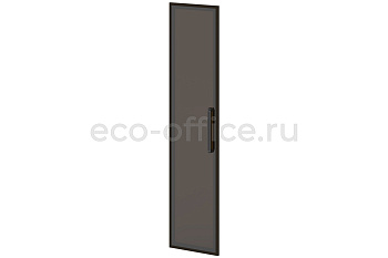 Дверь высокая стеклянная левая GRACE L-036 L Тонированное стекло купить в Казани
