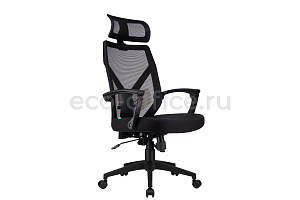 Кресло RV Chair OLIVER W-203 AC Чёрный пластик / Чёрная сетка фото