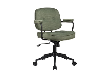Кресло ECO-CHAIR CHESTER W-221T Зелёный велюр купить в Казани