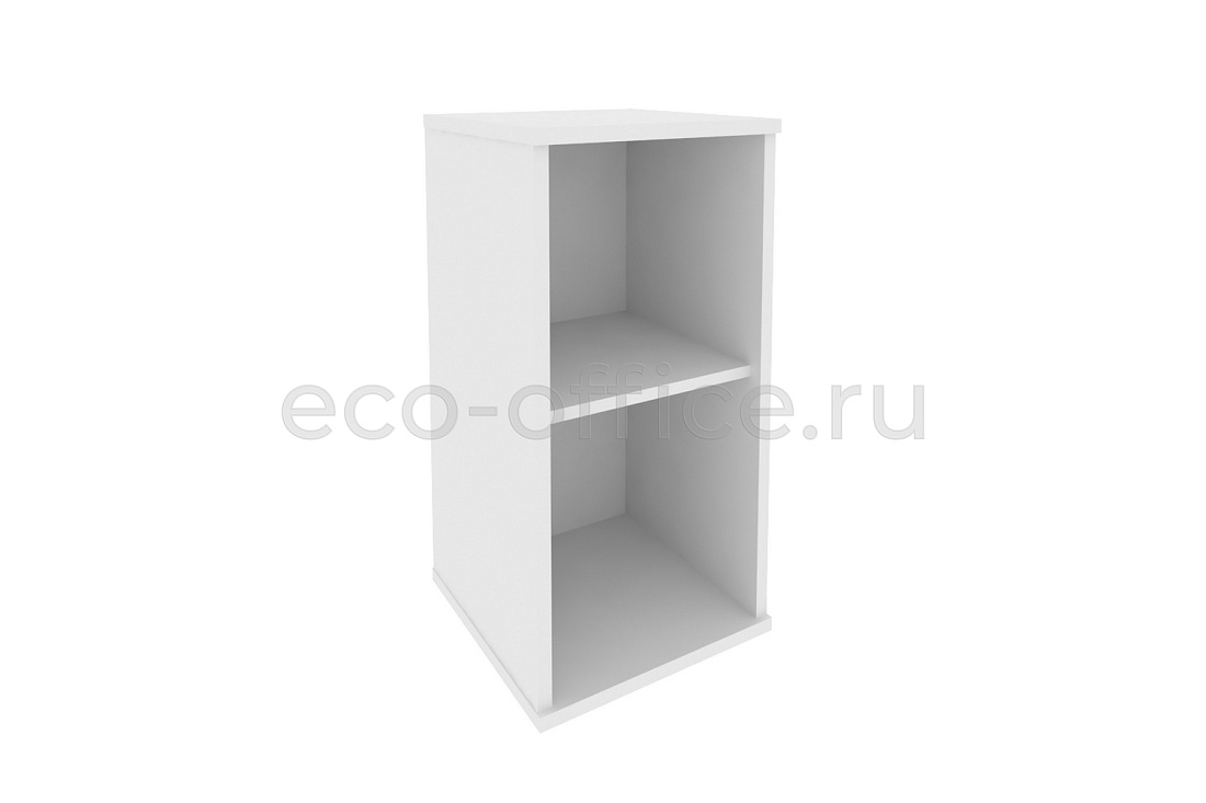 Стеллаж низкий узкий STYLE Л.СУ-3 Белый купить в Казани
