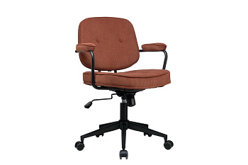 Кресло ECO-CHAIR CHESTER W-221T Коричневый велюр купить в Казани