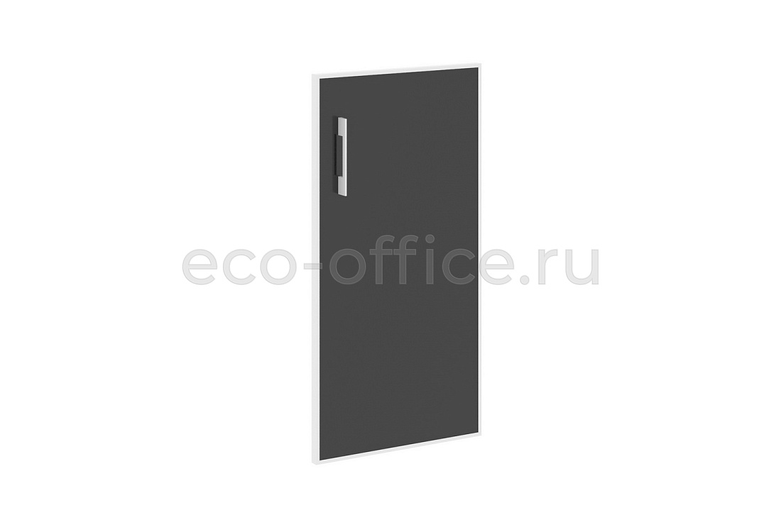 Дверь низкая стеклянная правая YALTA LT.S-3 R (R) black Чёрное стекло купить в Казани