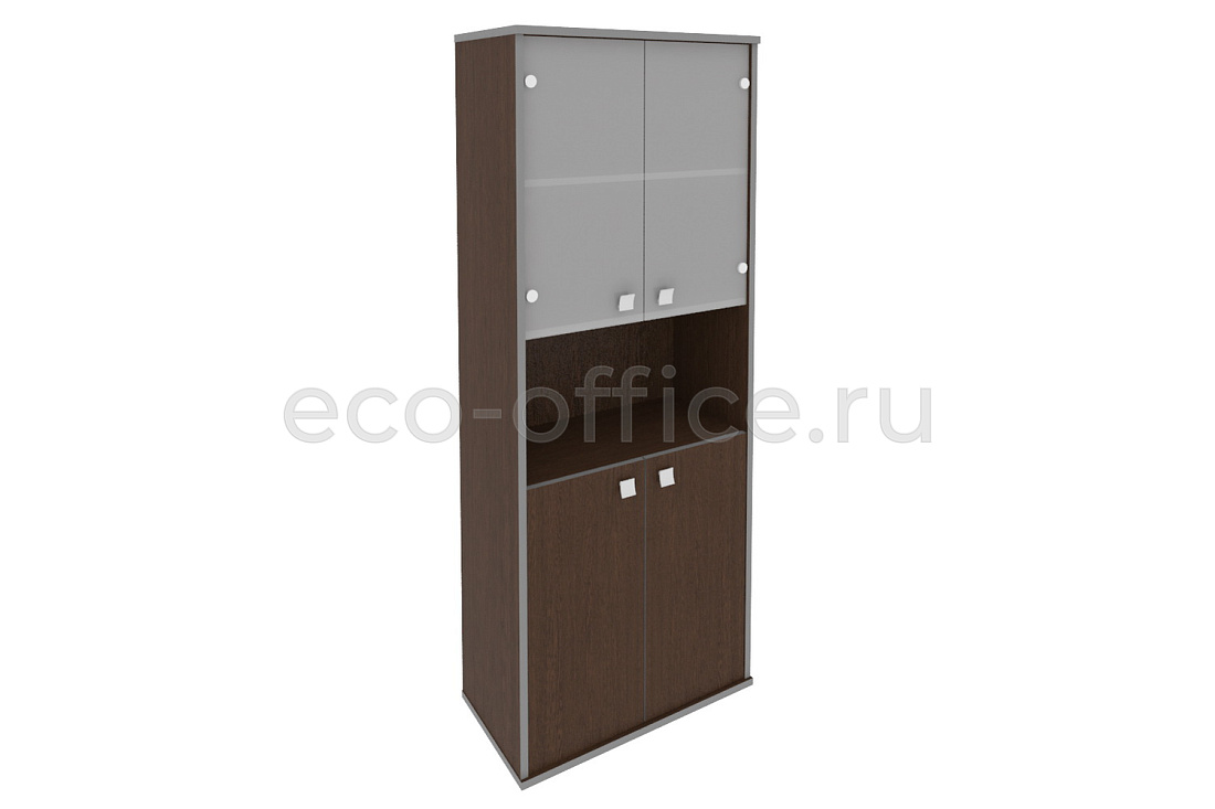 Шкаф высокий широкий STYLE Л.СТ-1.4 Венге Цаво купить в Казани