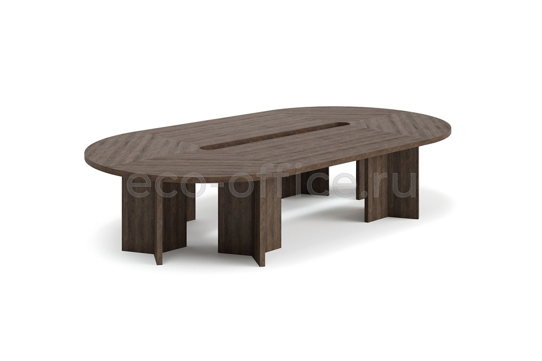 Стол переговоров LAVA Conference table 360x200 Табак купить в Казани