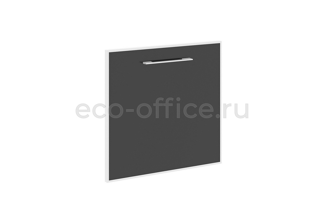 Дверь стеклянная правая YALTA LT.S-4 R (R) black Чёрное стекло купить в Казани
