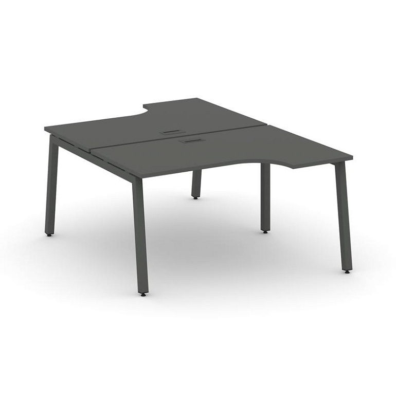 рабочая станция эргоном. style project sn-5a.drpa-022 антрацит/металл антрацит фото