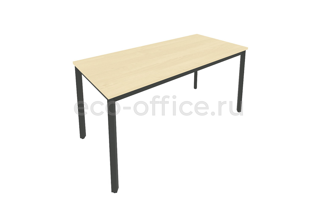 Стол письменный на металлокаркасе SLIM SYSTEM С.СП-6 Клён / Антрацит металл купить в Казани