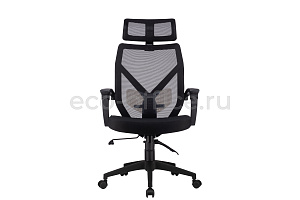 Кресло RV Chair OLIVER W-203 AC Чёрный пластик / Чёрная сетка фото