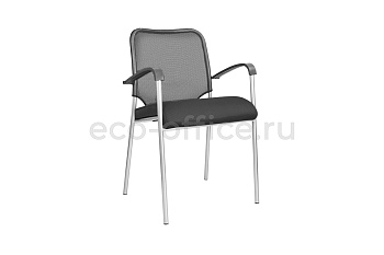 Стул посетителя AMIGO Silver ARM 450891/TA17T01 Чёрная сетка купить в Казани