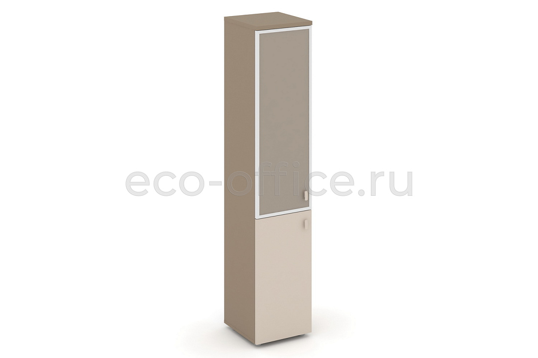 Шкаф высокий узкий левый ESTETICA ES.SU-1.2R(L) U Латте / Капучино купить в Казани