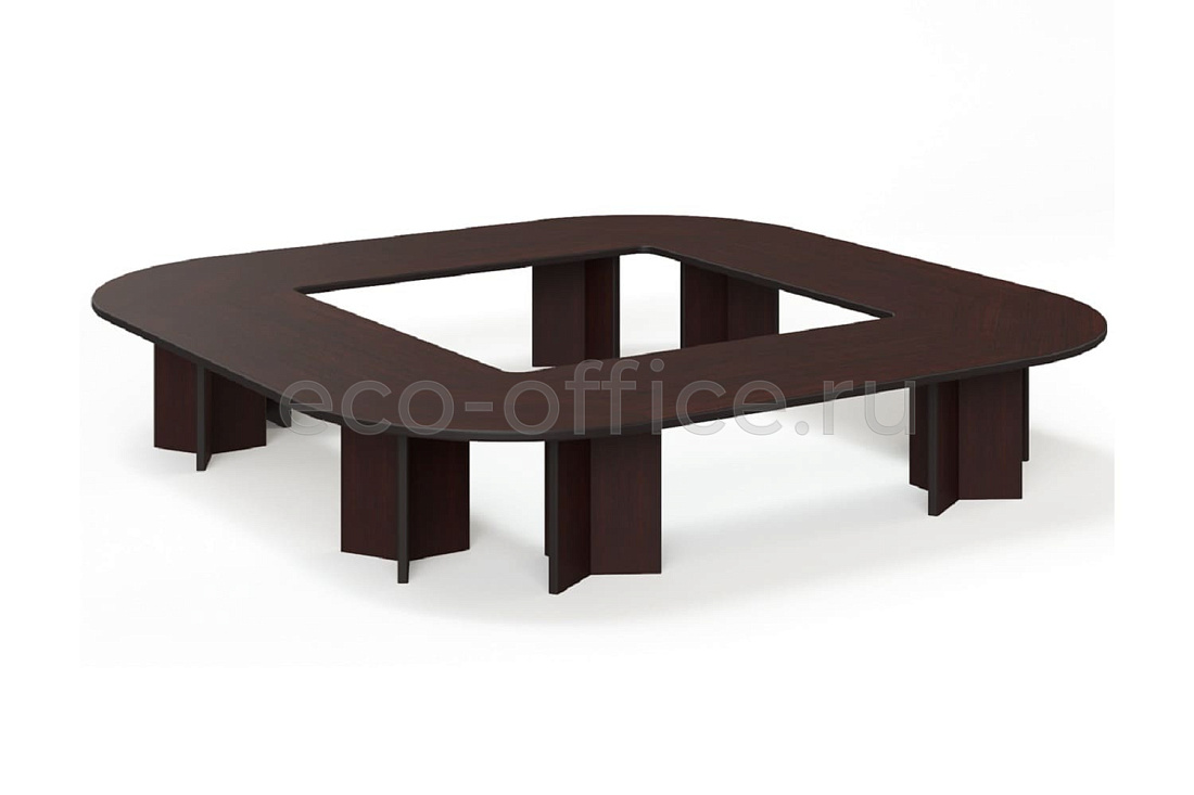 Стол переговоров LEGNO Conference table 416x416 Палисандр купить в Казани