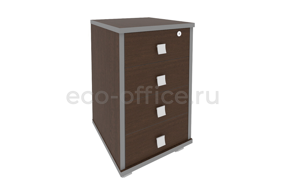 Тумба подкатная STYLE Л.ТМ-4F Венге Цаво купить в Казани