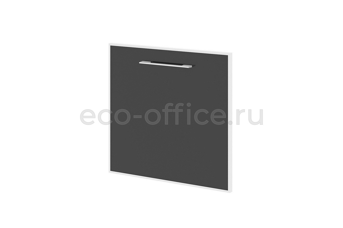Дверь стеклянная левая YALTA LT.S-4 R (L) black Чёрное стекло купить в Казани