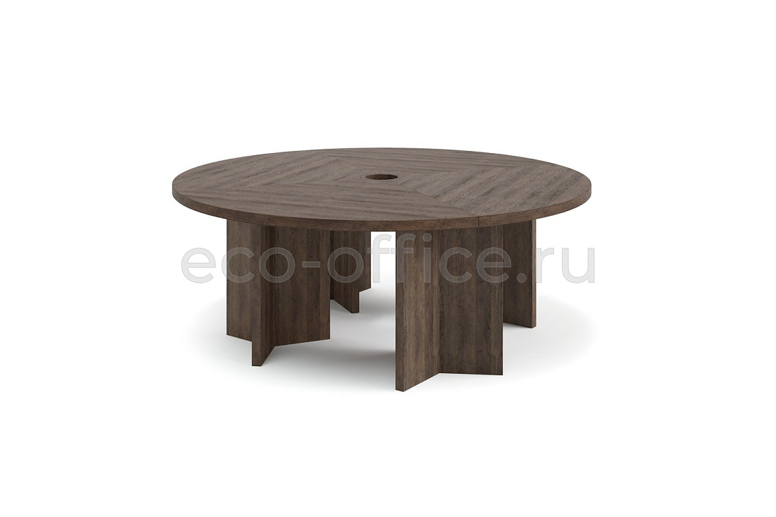 Стол переговоров LAVA Conference table D.200 Табак купить в Казани