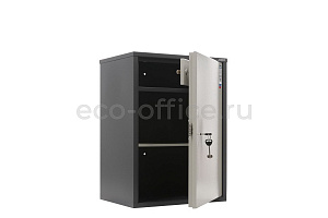 Шкаф бухгалтерский AIKO SL-65T Графит (RAL 7024) / Светло-серый (RAL 7038) фото