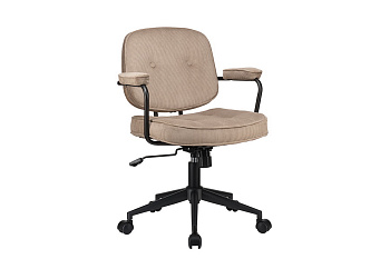 Кресло ECO-CHAIR CHESTER W-221T Бежевый велюр купить в Казани