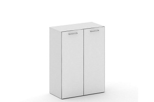 Шкаф широкий средний CROSS CR.ST-204 white Белый Бриллиант Ultramatt фото