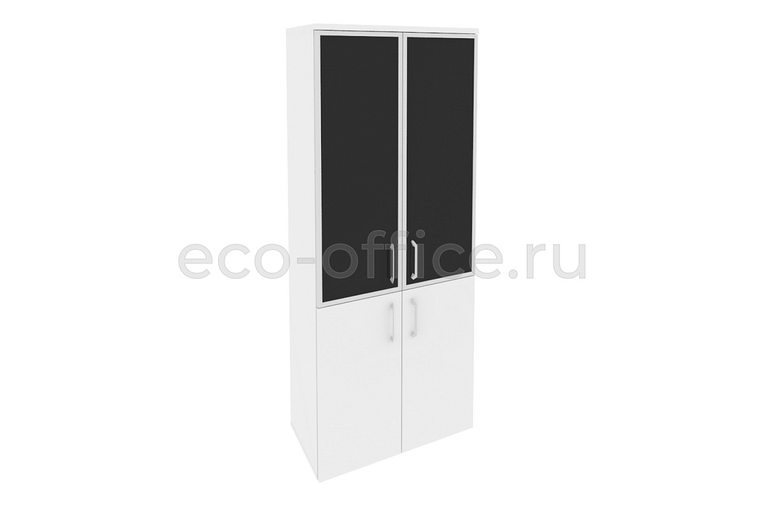 Шкаф высокий широкий ONIX O.ST-1.2 R black Белый Бриллиант купить в Казани